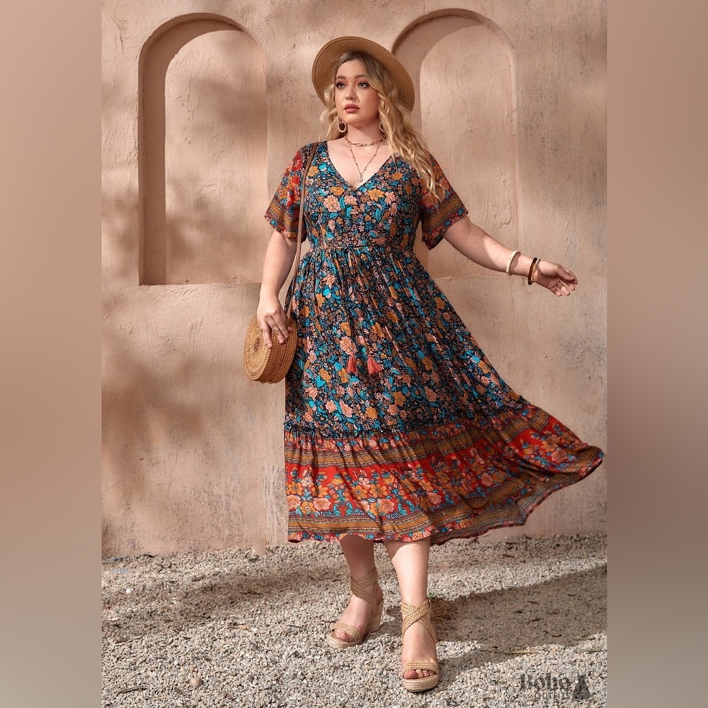 Floral Multicolor Dress